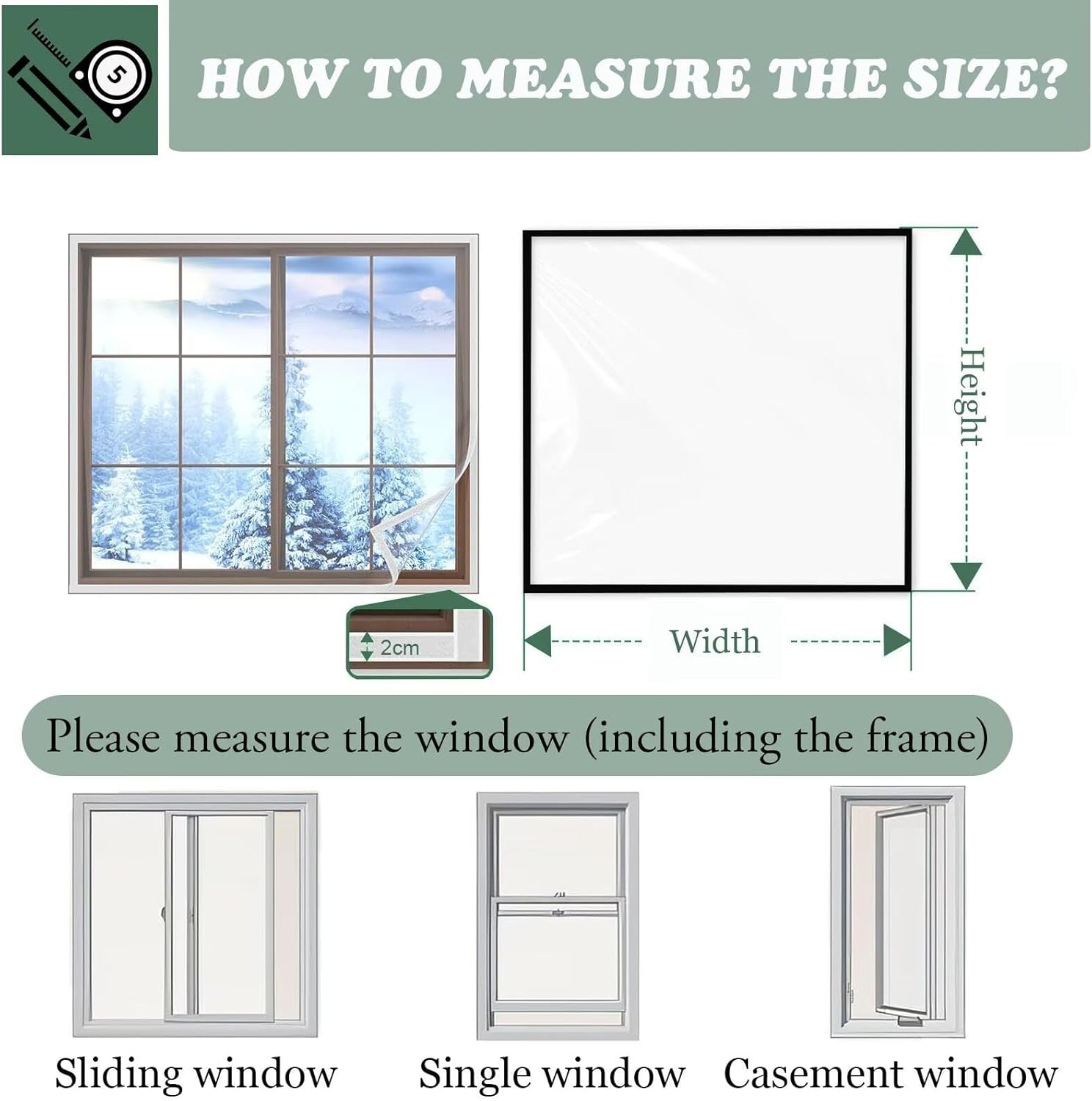 Weatherproofing Window Insulation Kit Thermal Window Cover 180x195cm Black Indoor Film for Cold for Attic Fan Cover, Shutter Cover, Attic Vent