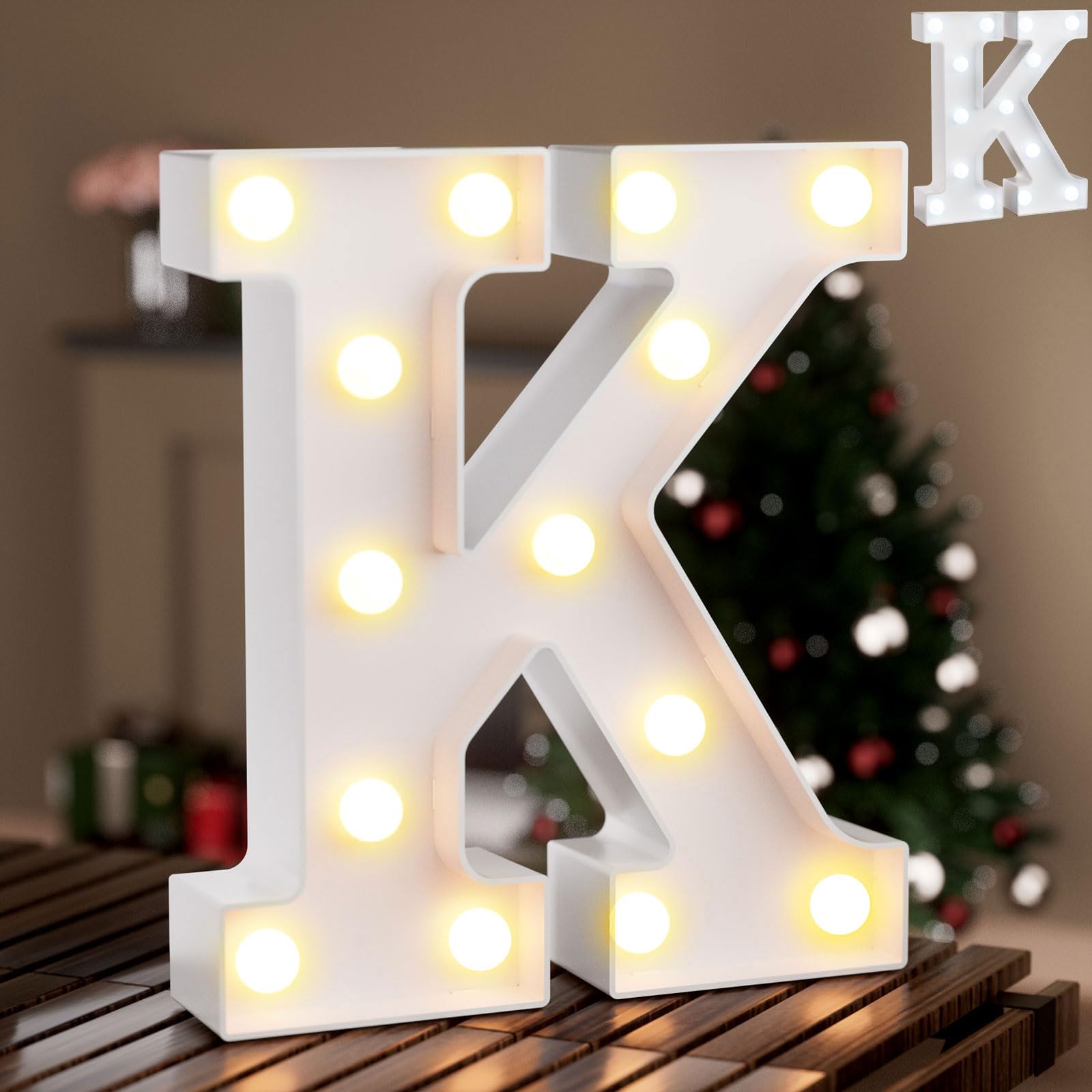 Ledido LED Light Up Marquee Numbers Sign - Cool & Warm Light up Numbers for 40th Birthday Decorations, LED Number Lights for Wedding Anniversary Grad Home Bedroom Table Wall Party Decor, Number 40 — view 112