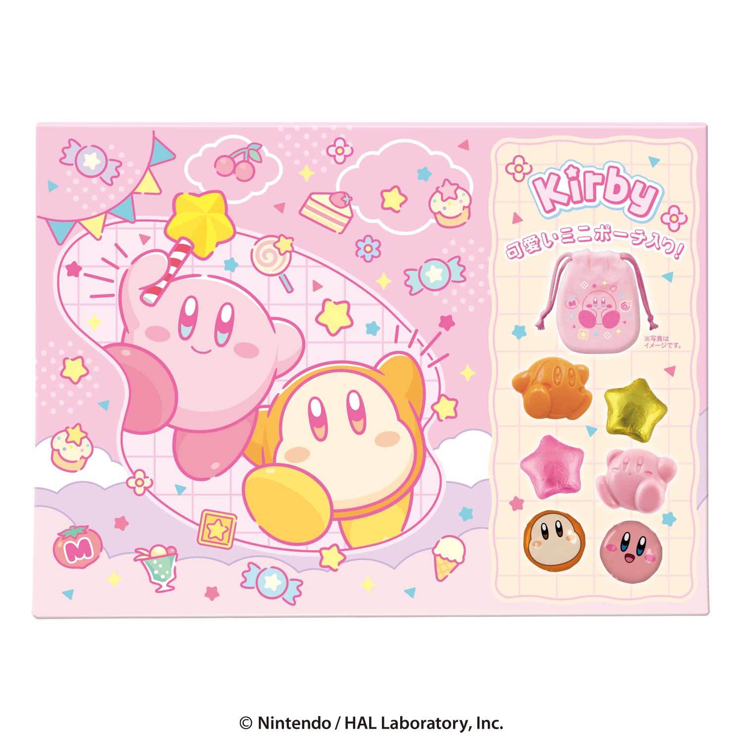Amazon.co.jp: ハート(Heart) 星のカービィポーチ＆チョコギフト 準
