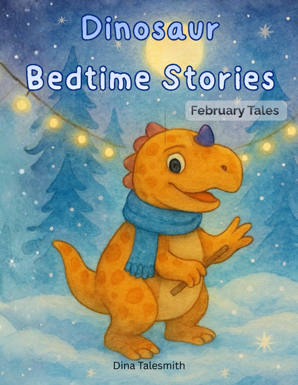 Dinosaur Bedtime Stories: February Tales for Kids