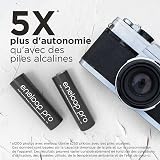 eneloop Pro - Piles Rechargeables AA (Lot de 4) - 930 mAh NiMH - 4