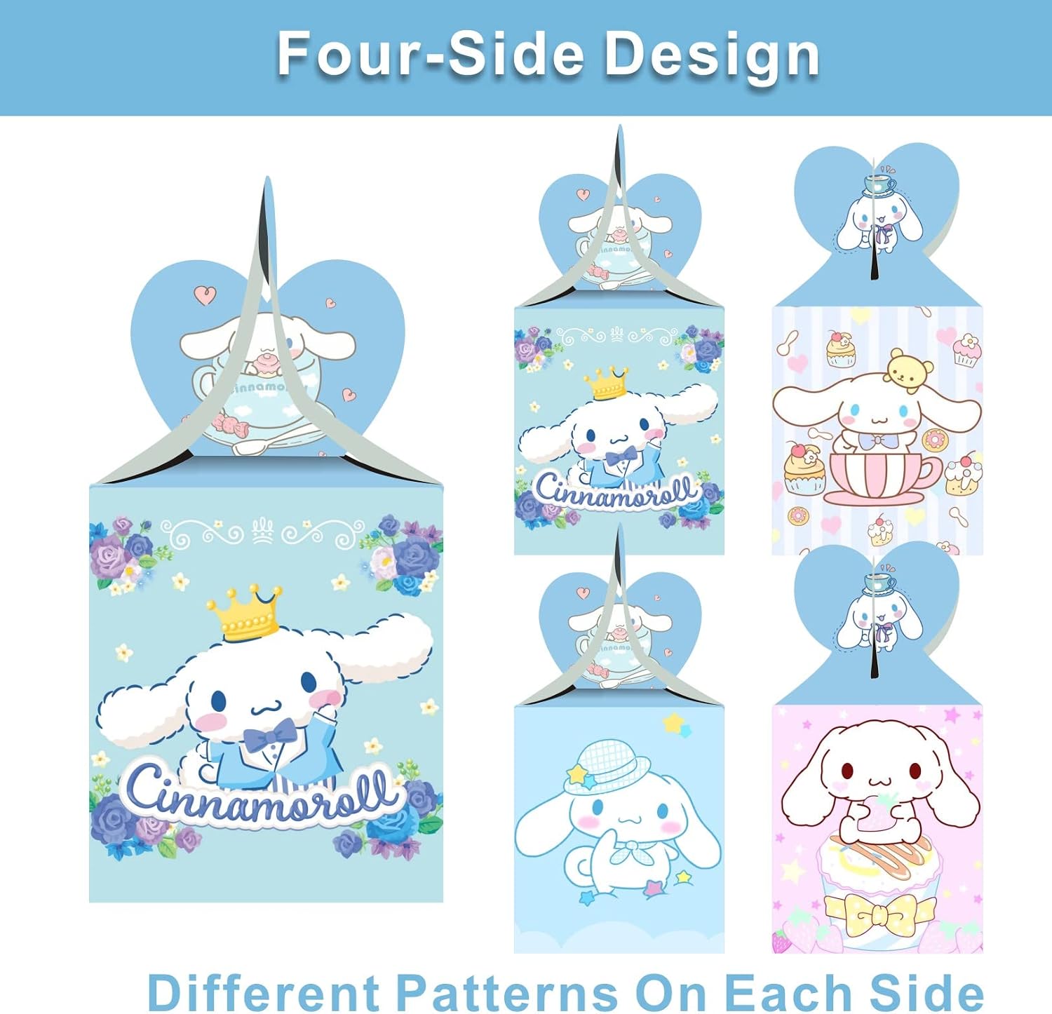 ARHAVI Cinnamoroll Gift Boxes - 12pcs Birthday Party Supplies for Kids Decorations