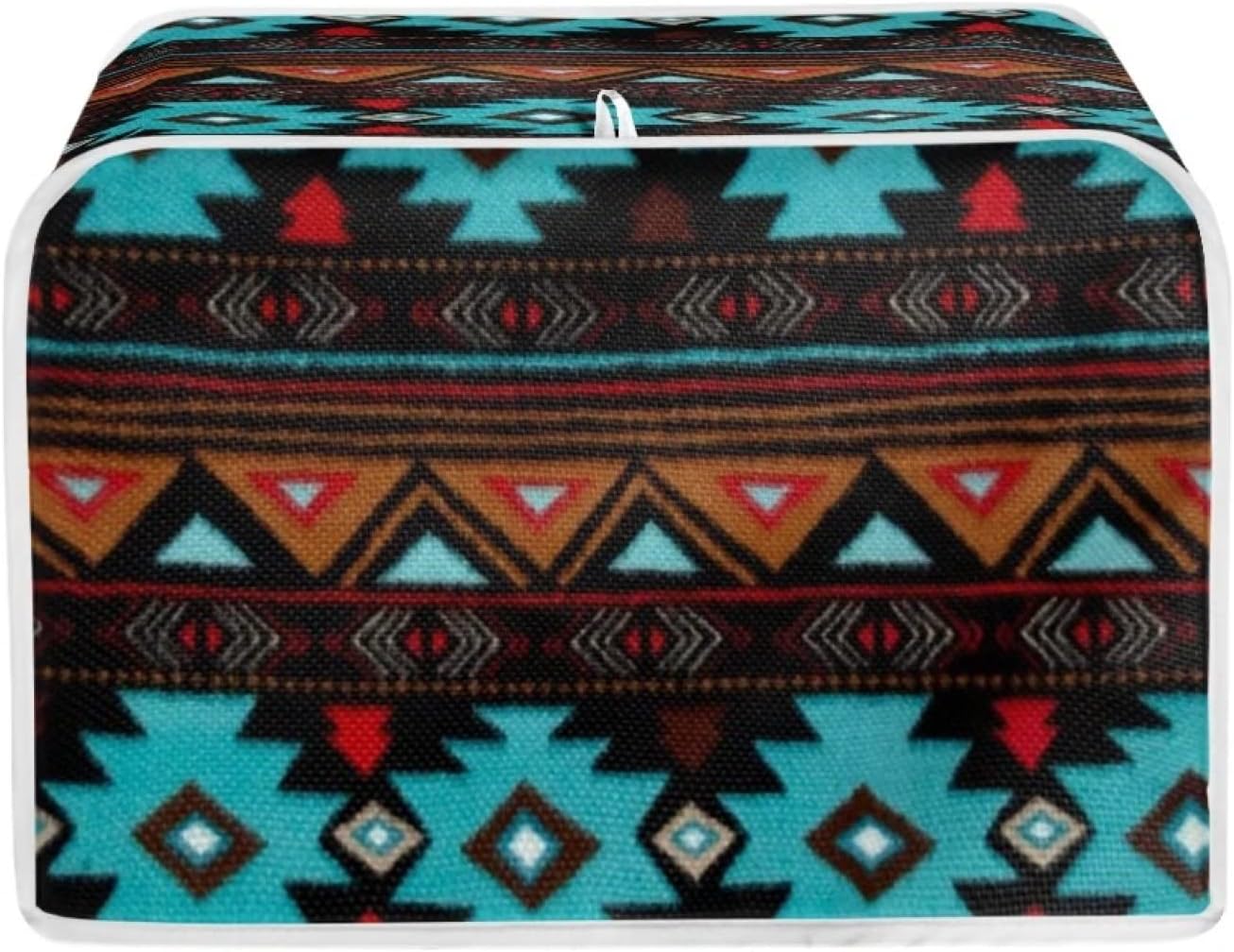 ZFRXIGN Tribal Aztec Toaster Cover 4 Slice Small Kitchen Appliance Cover