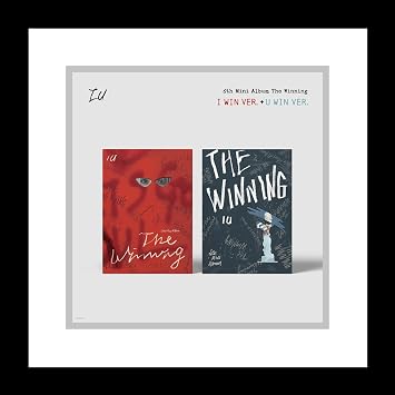 KPOP IU The Winning 6th Mini Album 2 Version SET CD+148p PhotoBook+1p Accordion PhotoCard+1p Mugshot PhotoCard+1ea Puzzle PostCard+3ea Logo Sticker+1p Hidden Message Card+3p PhotoCard+Tracking Seale