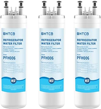 FFSS2615TS LFSS2612TF LFSS2612TE Water Filter for Frigidaire Refrigerator | Compatible with FFSS2615TE models ending in 0 1 2 3 4 5 & other corresponding suffix variants