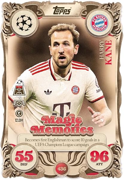 Match Attax Topps Fußballkarten CL Champions League 2025/26 Trading Cards | 1x ECO Pack Blister | 39 Sammelkarten | Fußball Trading Cards | Limitierte Karten | Neu & OVP - 4