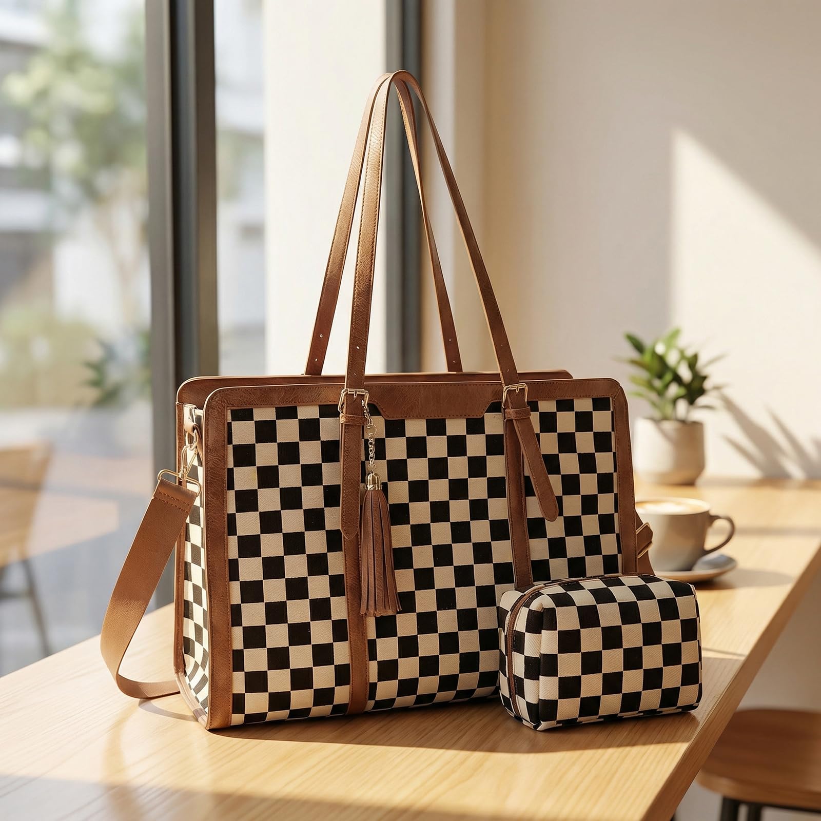 Bolsos bandolera de polipiel para mujer, elegante bolso de hombro de PU suave, estilo retro con asa superior, gran capacidad, correa ajustable para viajes, compras, trabajo, social y diario