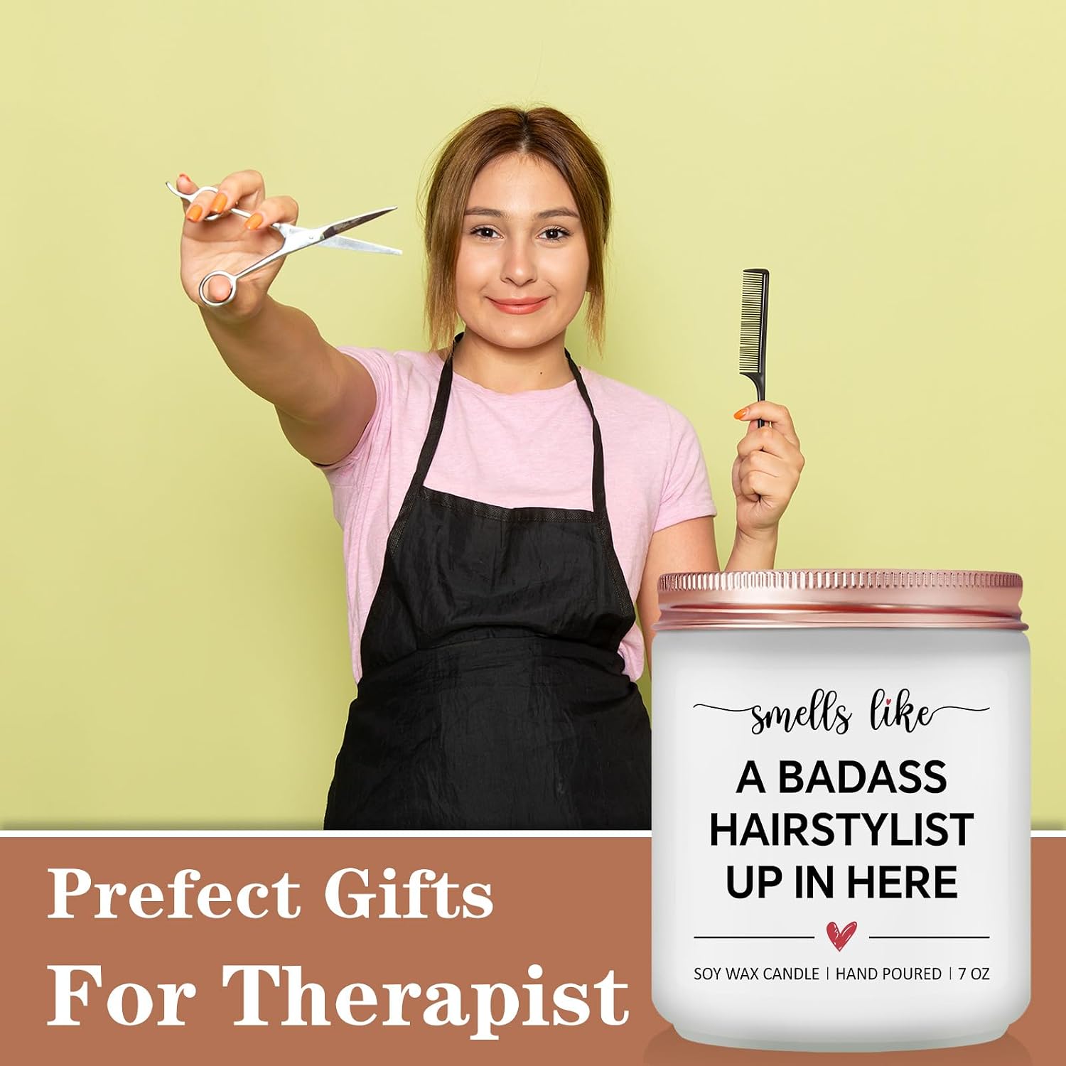 Hair Stylist Gifts for Women Men, Hairdresser Hairapist Gifts Idea image 3