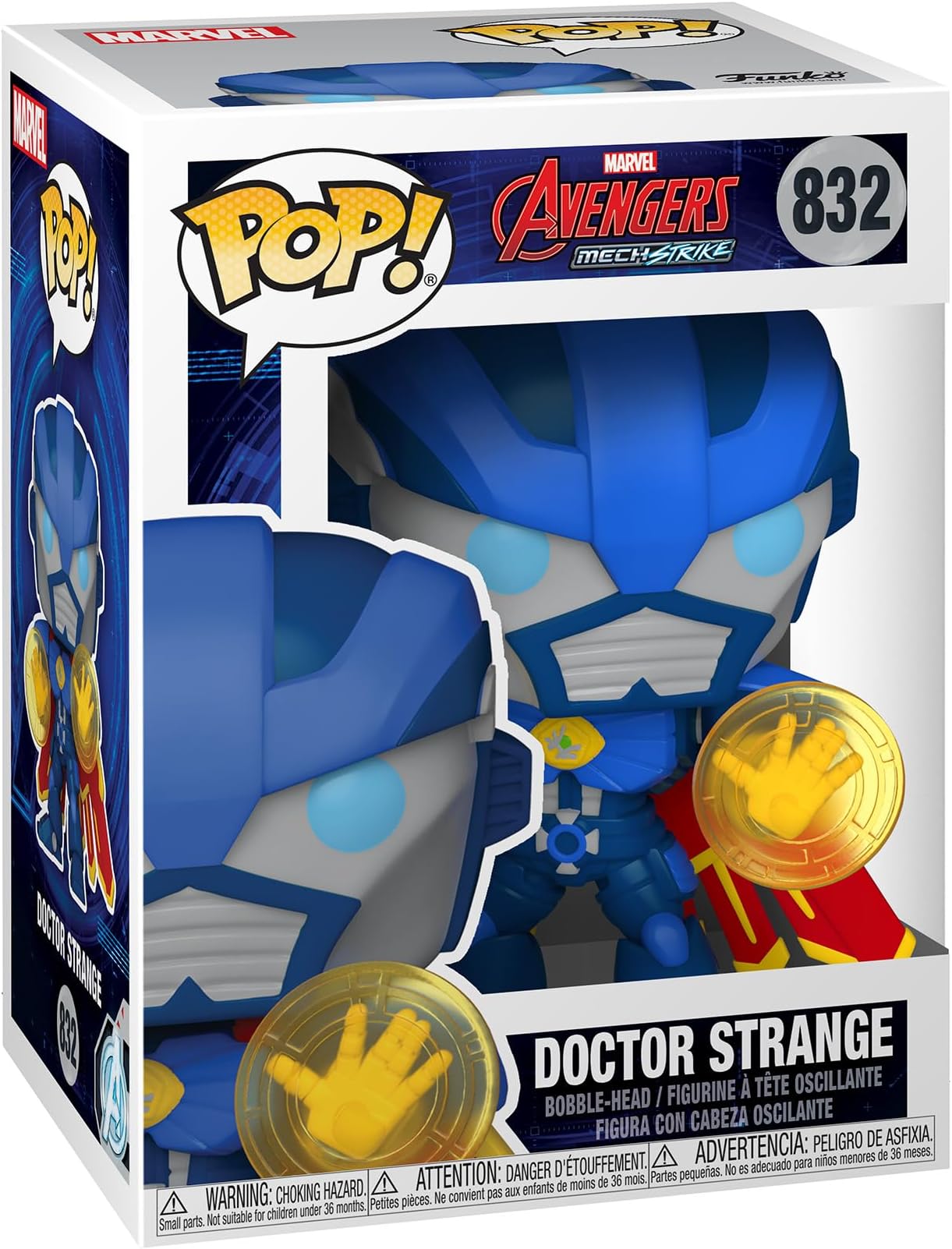 Pop! Marvel Mech-Dr. Doctor Strange Comics Vinyl - Marvel Comics - Collectable Vinyl Figure - Gift Idea - Official Merchandise - Toys for Kids & Adults - Comic Books Fans