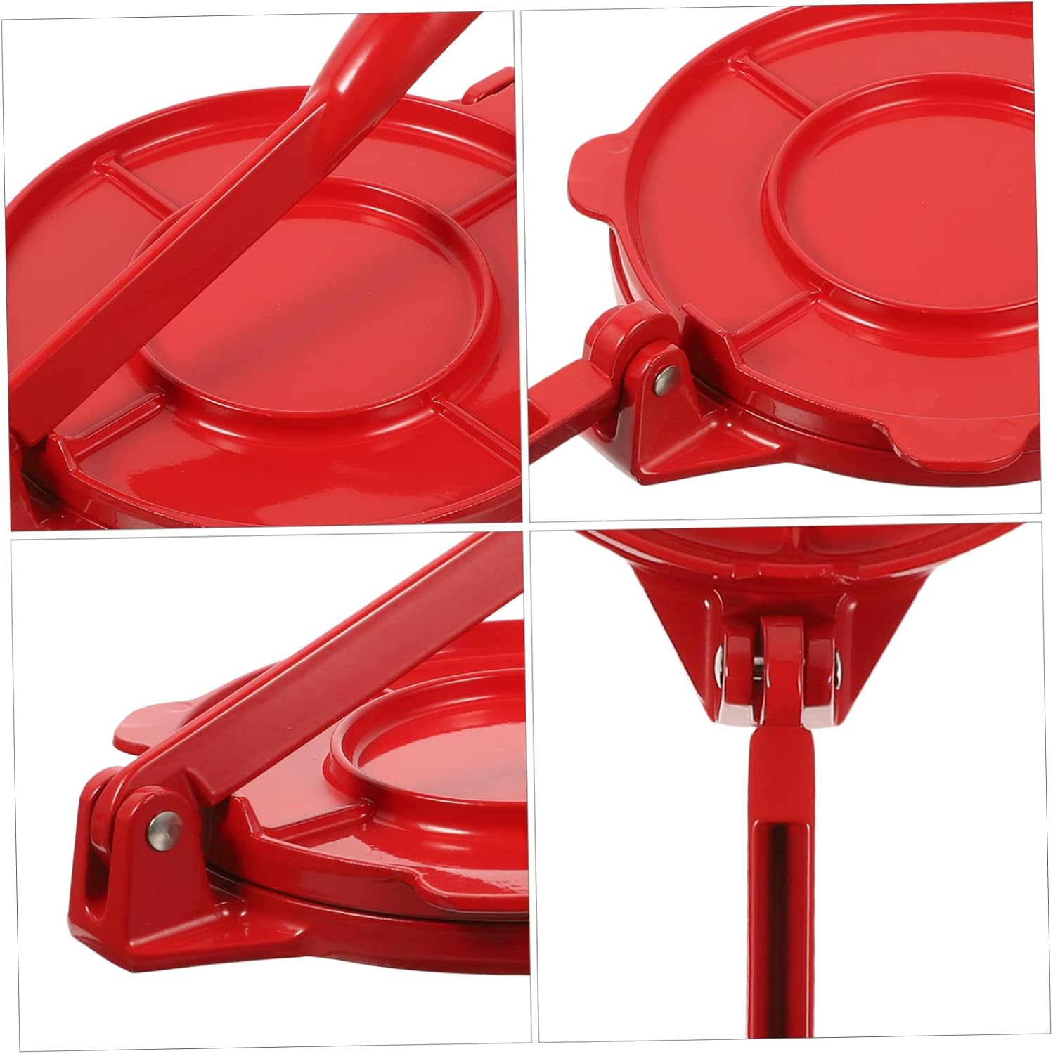 DECHOUS Dough Tortilla Press Aluminum Rustproof Non-stick Easy Demolding for Cornmeal Pasties Press