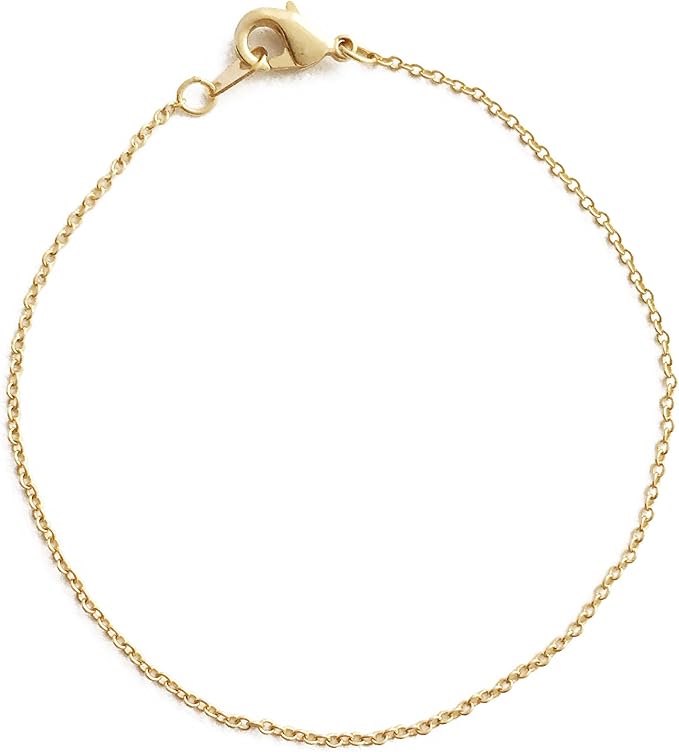 HONEYCAT Thin Chain Plain Bracelet in 