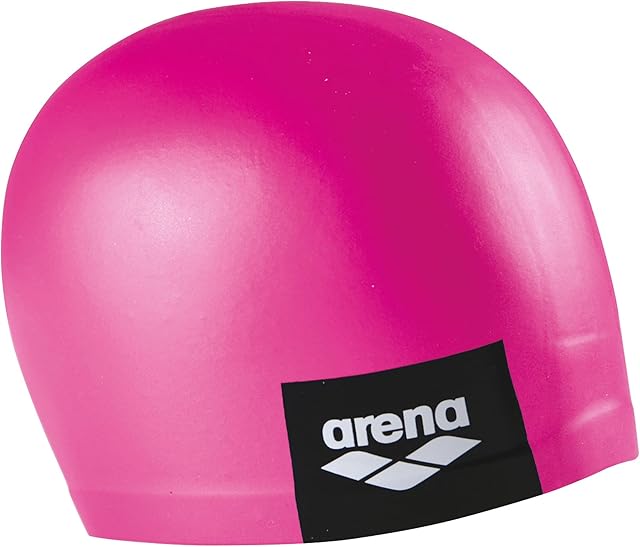 ARENA Uformowany czepek kąpielowy z logo.
