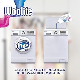 Woolite Damage Defense Laundry Detergent, 33 Loads, 50 Fl Oz, Regular & HE Washers, Packaging May Vary