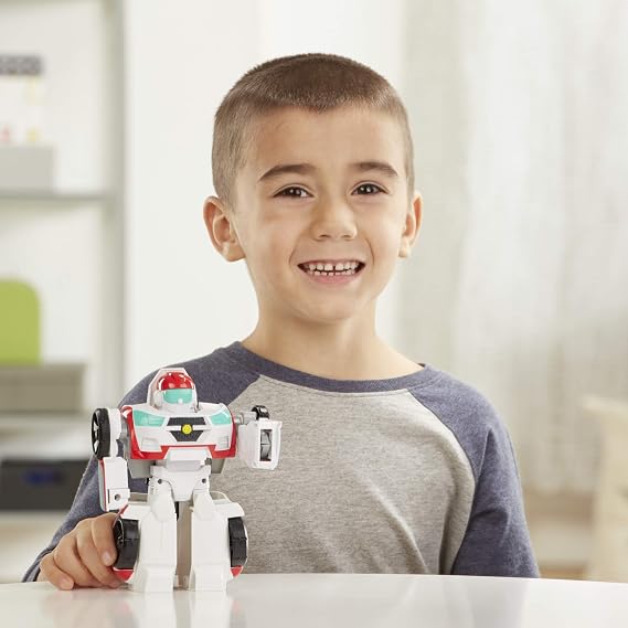 Transformers Playskool Heroes Rescue Bots Academy Medix The Doc-Bot Converting Toy Robot, 6-Inch Collectible Action Figure Toy for Kids Ages 3 and Up