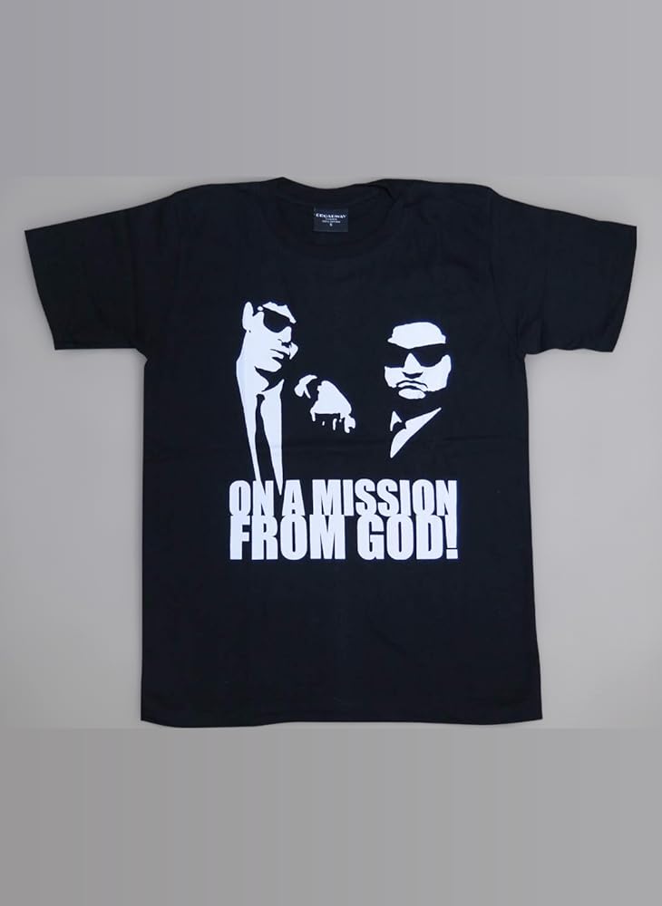 【未着用】映画『べルーシ』Tシャツ Lサイズ ブルース・ブラザーズ Amazon | ブルース・ブラザーズ/ON A MISSION FROM GOD!/BLUES