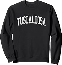 Tuscaloosa Alabama AL Vintage Athletic Sports Design Sweatshirt