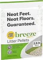 Vista 3 de Purina Litter Tidy Cat Breeze Pellets, 3.5 libras, 2 paquetes, edición limitada