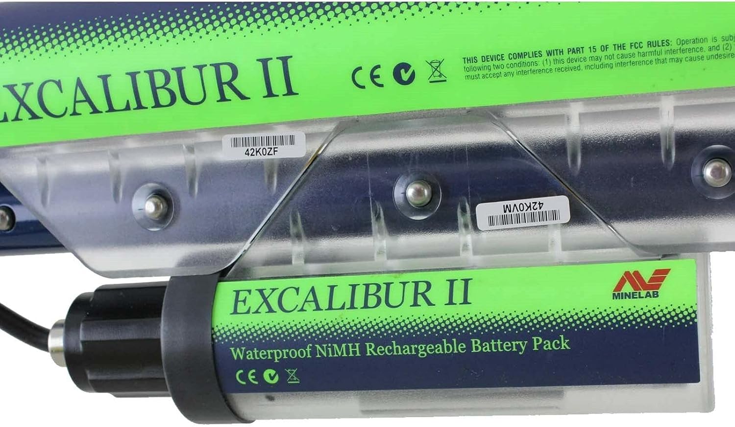 Minelab Excalibur II - alternate view