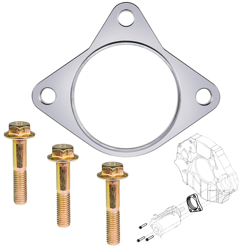 Kit de espaçador do motor de partida Bonbo com parafusos para Dodge Ram 2500 e 3500 5.9L Cummins 1994–2002 – 1 kit