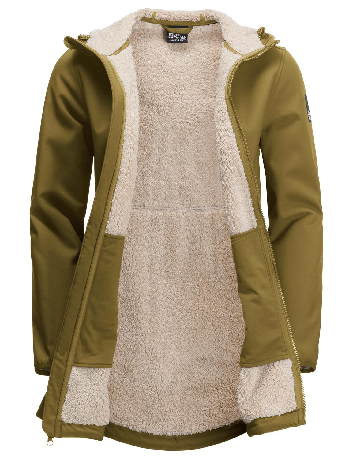 Jack Wolfskin Damen Windland Coat W Softshellmantel