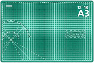 DIYSELF Cutting Mat 12in×18in, Cutting Mats for Crafts, Self Healing Cutting Mat A3, Fabric Cutting Mats Double Side for S