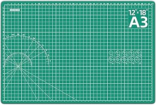 DIYSELF Cutting Mat 12in×18in, Cutting Mats for Crafts, Self Healing Cutting Mat A3, Fabric Cutting Mats Double Side for Sewing, Quilting, Craft Mat for Desktop