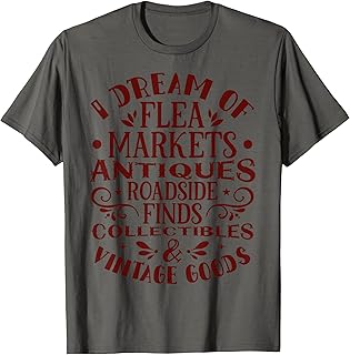 Vintage Antiquing Flea Market Thrift Store Antique Yard Sale T-Shirt