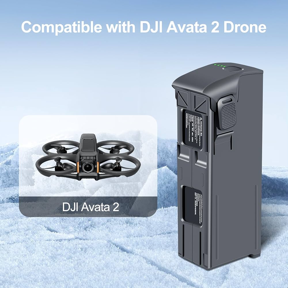 Amazon.com: JHTC Avata 2 Intelligent Flight Battery 3-Pack 2150mAh