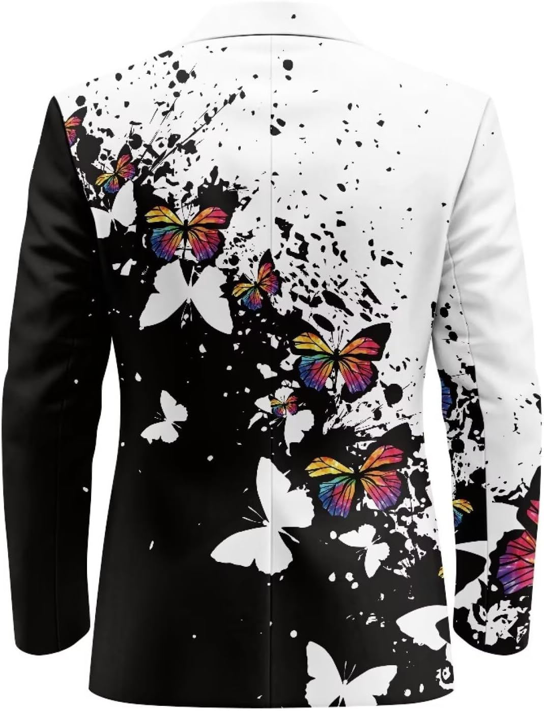 Men's Casual Blazer One Button Lightweight Sport Coats Slim Fit Suit Jacket with Pockets Plus Size Business Blazer