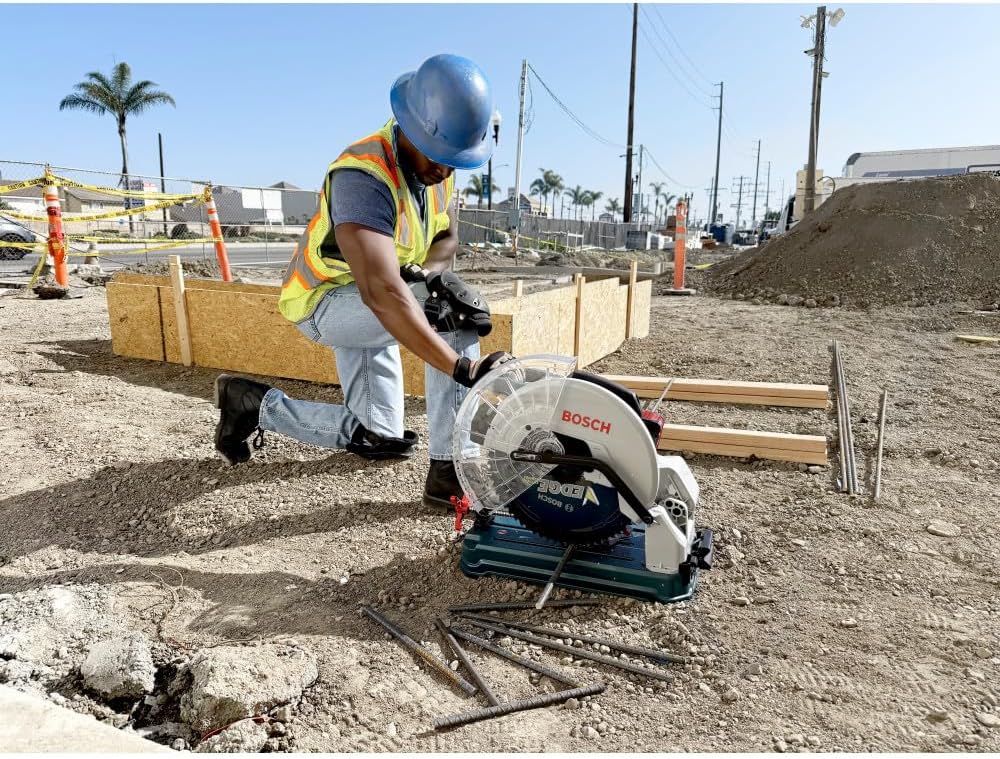 BOSCH PRO1466ST Edge 14 in. 66 Tooth Edge Circular Saw Blade for Ferrous Metal Cutting