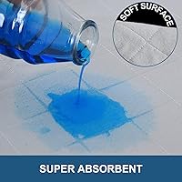 Vista 2 de Almohadillas lavables para orina de perro de primera calidad para perros, almohadillas impermeables para parto de perros, almohadillas acolchadas