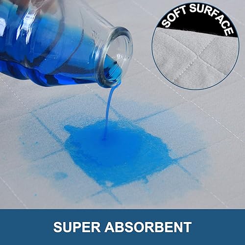 Miniatura 2 de Almohadillas lavables para orina de perros, paquete de 2 unidades, almohadillas impermeables para parto de perros, almohadilla acolchada