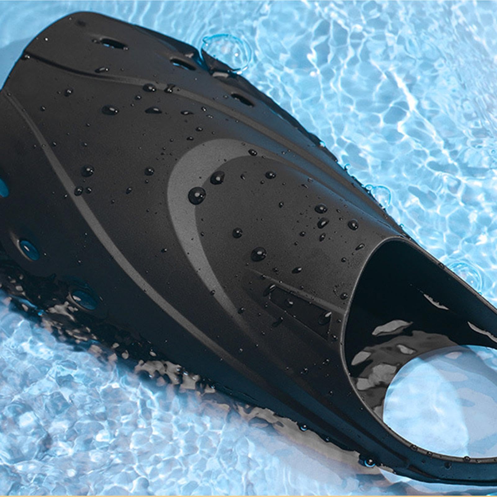 Pinne da nuoto compatte, pinne corte da immersione, pinne ergonomiche, pinne da allenamento corte, pinne da nuoto compatte, allenamento di nuoto breve, comode pinne da immersione, pinne da nuoto