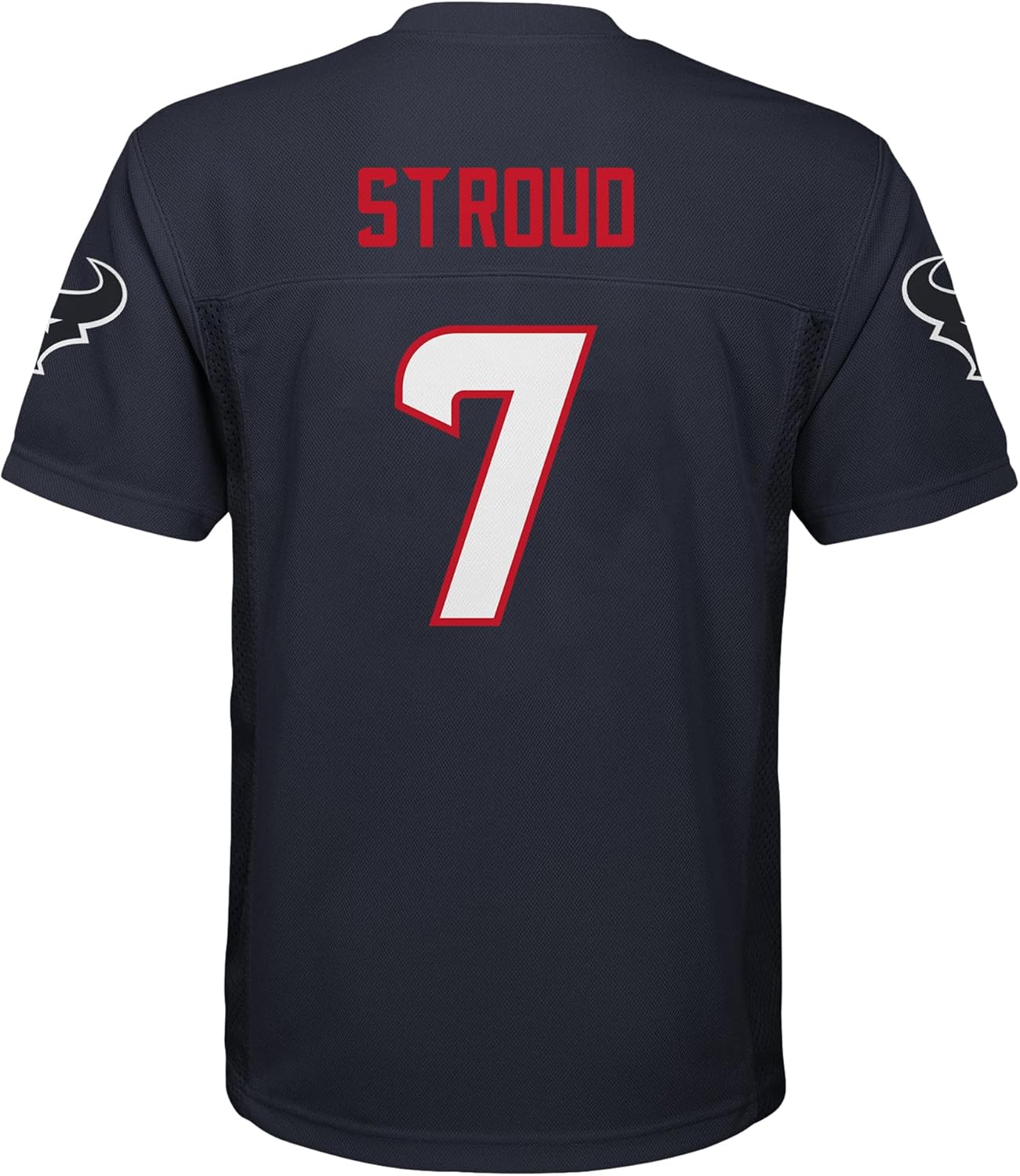Outerstuff Youth C.J. Stroud Navy Houston Texans Replica Player Jersey - Image 3