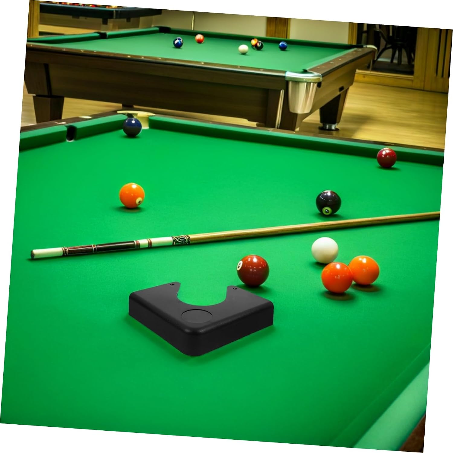 Mikinona 4Pcs Billiard Corner Plate Durable Metal Table Corner Accessories for Pool Tables Sleek Design for Stability for Billiard Enthusiasts Finish
