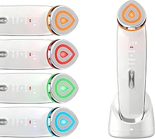 Masajeador de belleza de cristal real 6 en 1,...