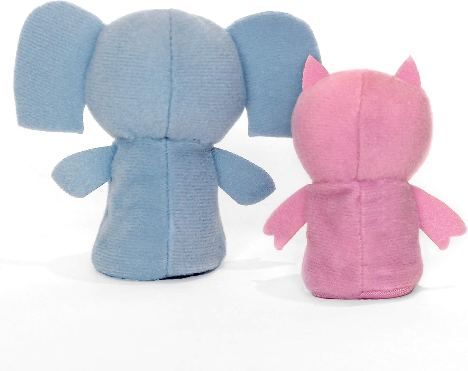 YOTTOY Mo Willems Collection | Elephant & Piggie Pair of Finger Puppets