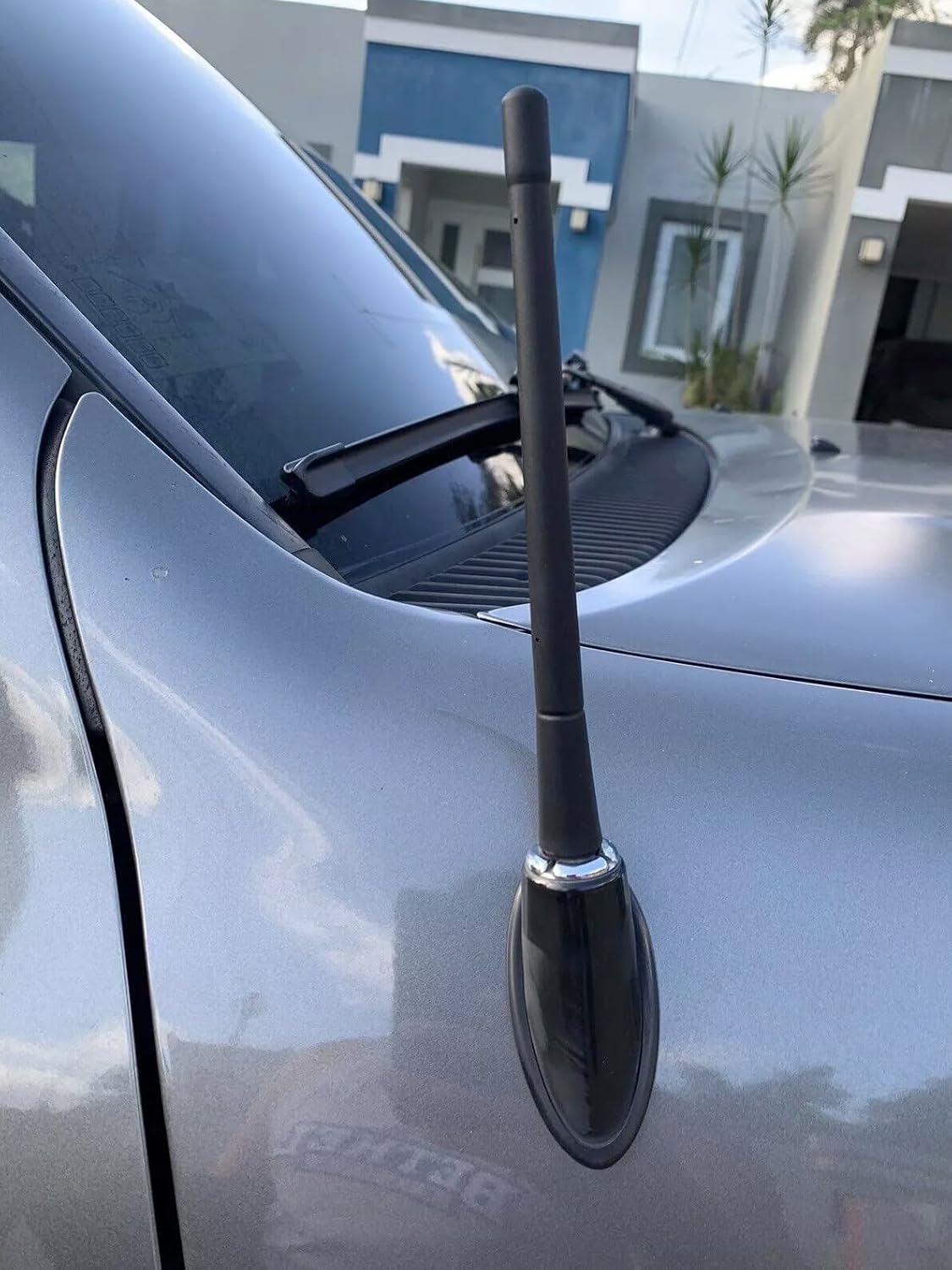 7" inch Short Rubber Black Stubby Rod Antenna Mast for Toyota Tundra 2000-2020 – External Antenna Mast Radio AM/FM – Waterproof, Easy Installation – Great Looking Antenna Replacement