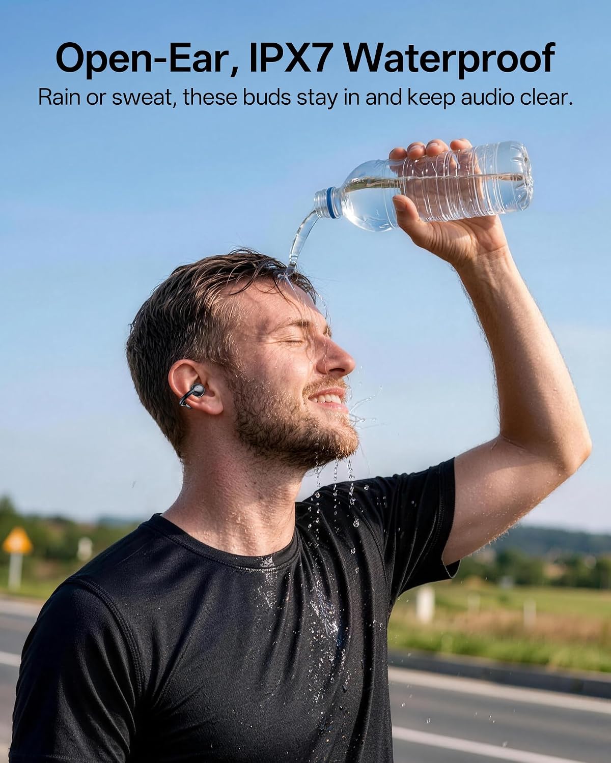 Clip On Earbuds Wireless Bluetooth 6.0, Over Ear Earbuds with Hooks, 60H Playtime IPX7 Waterproof Earphones with Dual Mics, Ultra-Comfort Sports Earbuds for Running Gym Cycling Workout 8 71PyQDjq64L. AC SL1500