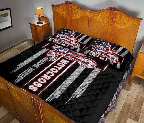 Miniatura 3 de OhaPrints Juego de ropa de cama y fundas de almohada personalizadas, juego de ropa de cama y funda de almohada, tamaño matrimonial, tamaño King Queen