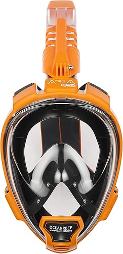 Miniatura 2 de OCEAN REEF - Aria QR + Máscara de esnórquel de liberación rápida - Máscara de esnórquel de cara completa - Visión submarina de 180 grados - 8