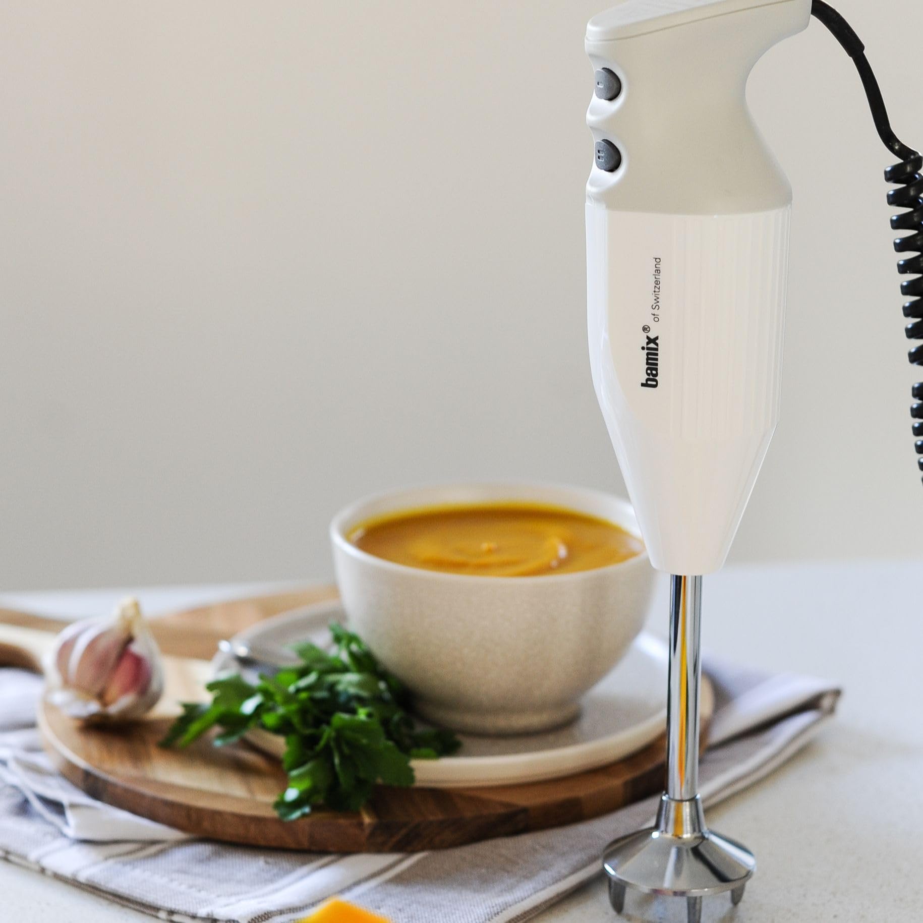 Amazon.com: Bamix 391200 Hand Mixer DeLuxe White: Electric Hand