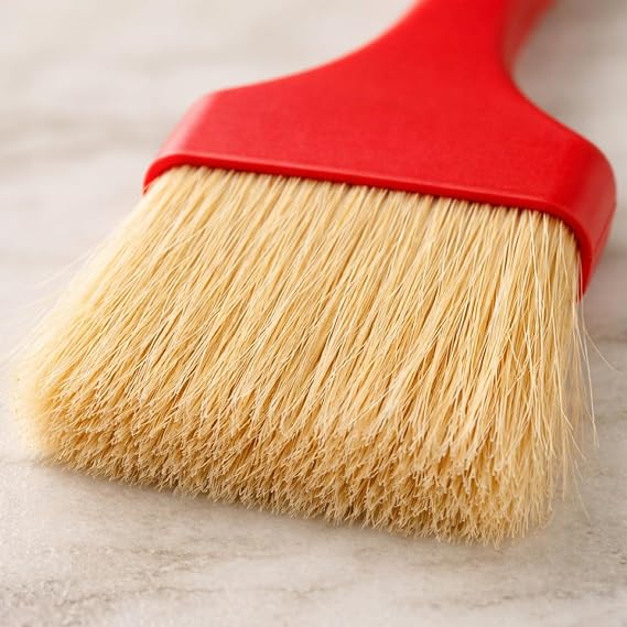 King Arthur Baking Company Professional Pastry Brush, Natural Boar Bristles, 2-Inch, For Butter, Egg Wash, Glaze And Baking Prep