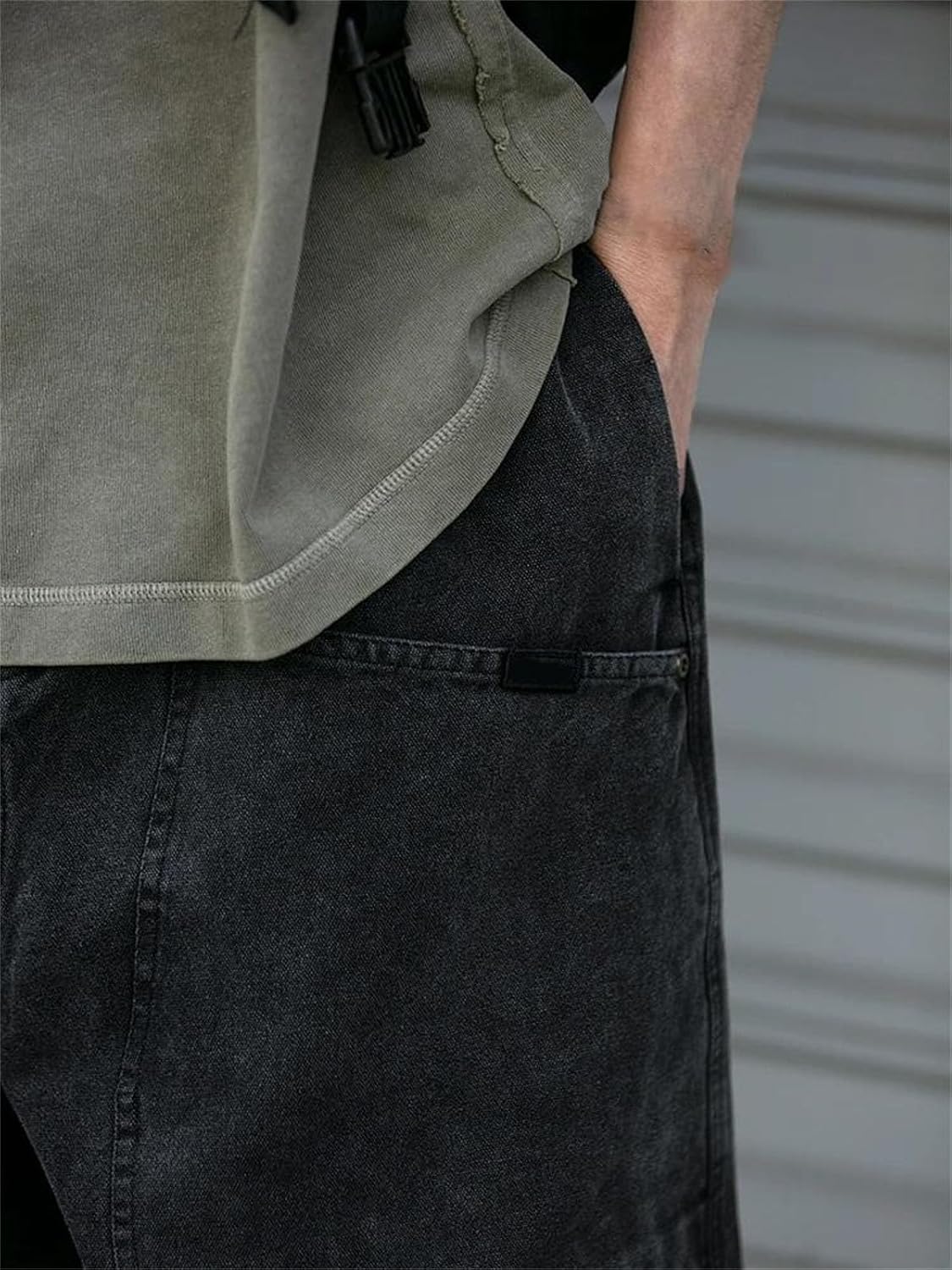 Mens Cotton Cargo Shorts Casual Basketball Sports Summer Loose Fit Outdoor Multi Pocket