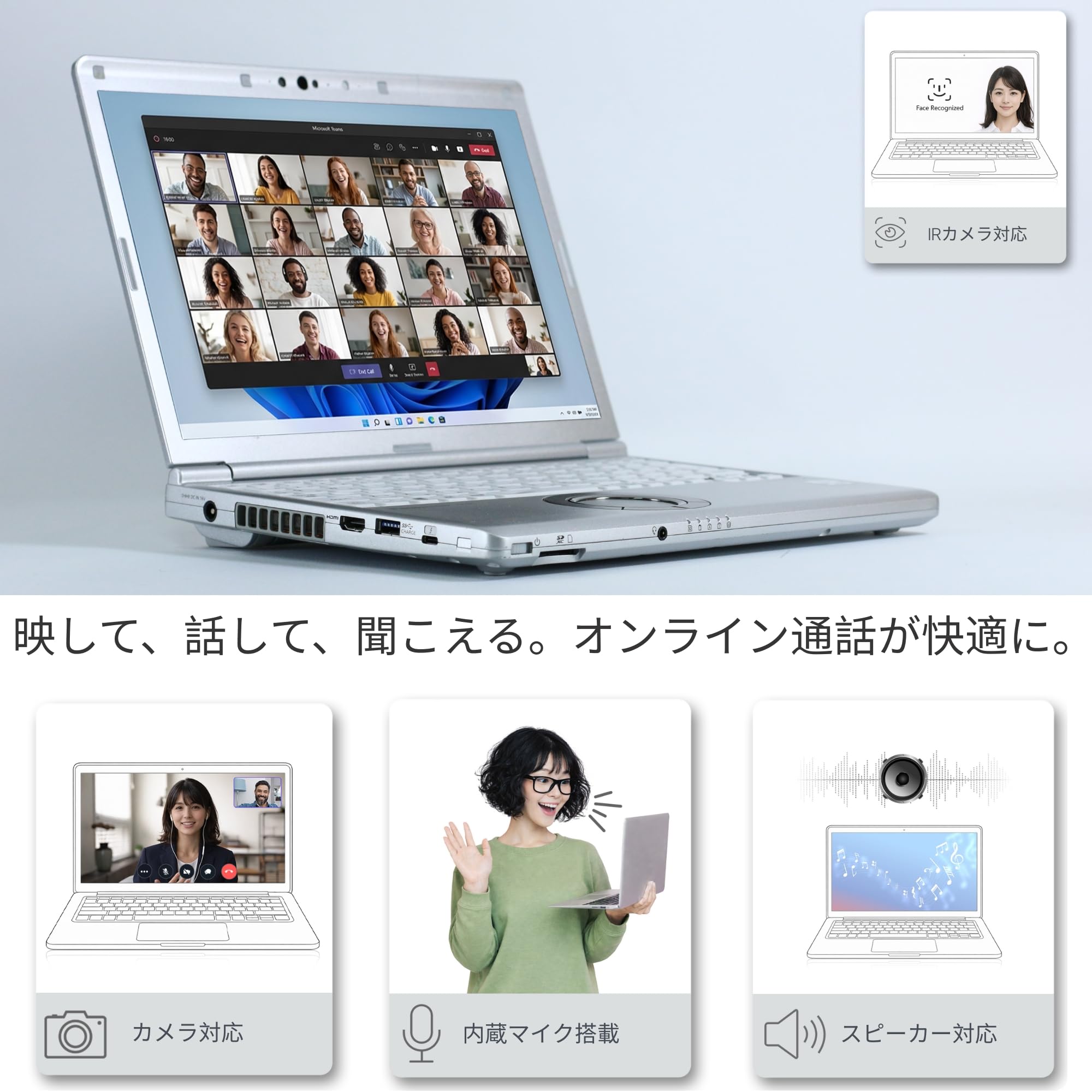 Amazon.co.jp: 【整備済み品】 Panasonic Let's Note CF-SV9, i5