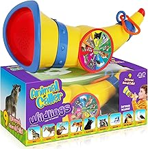 Animal Caller for Kids – Outdoor Toy for Boys Ages 3 4 5 6 7 – Birthday Gift with 9 Real Animal Sounds – Nature Fun with Batteries Included