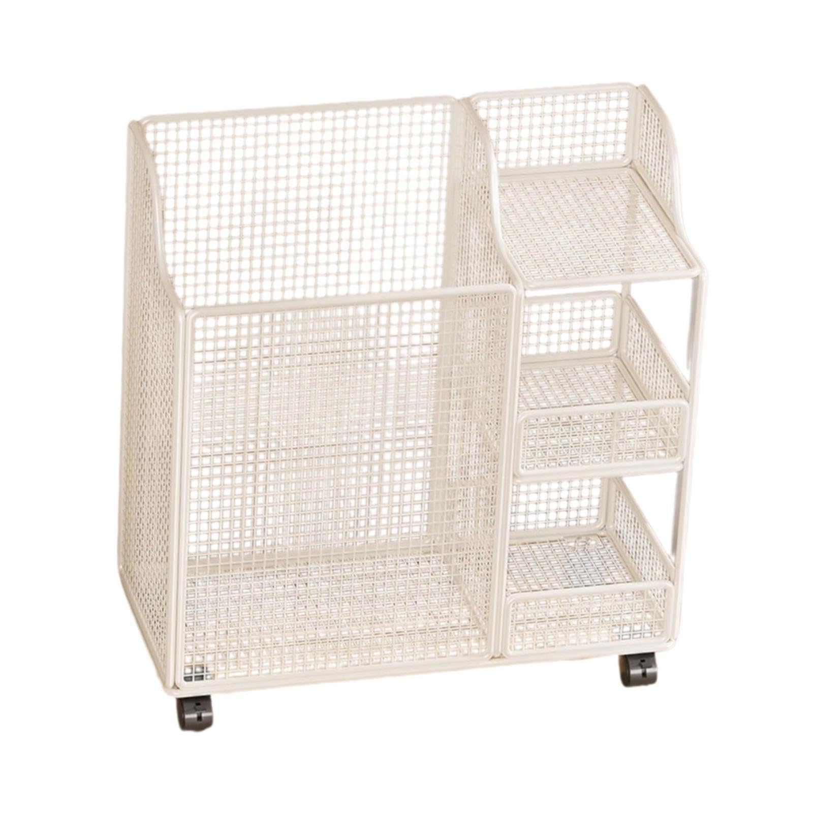 FABLOFT Yoga Mat Storage Rack Exercise Fitness Organizer for Yoga Blocks Kettlebells white-image-36