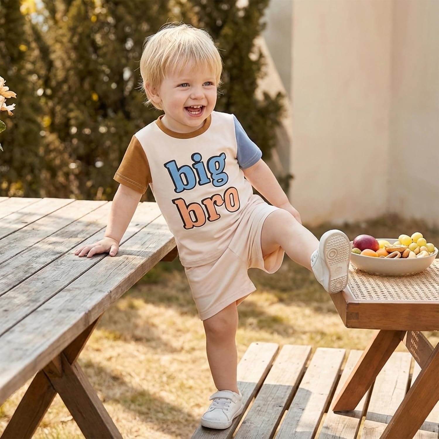 Toddler Baby Boy Summer Outfits Short Sleeve Striped Baseball/Golf/Football Embroidery Shirt Tops and Shorts Set