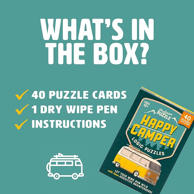 Foto 4 de 7 de Professor Puzzle Happy Camper Logic Puzzles