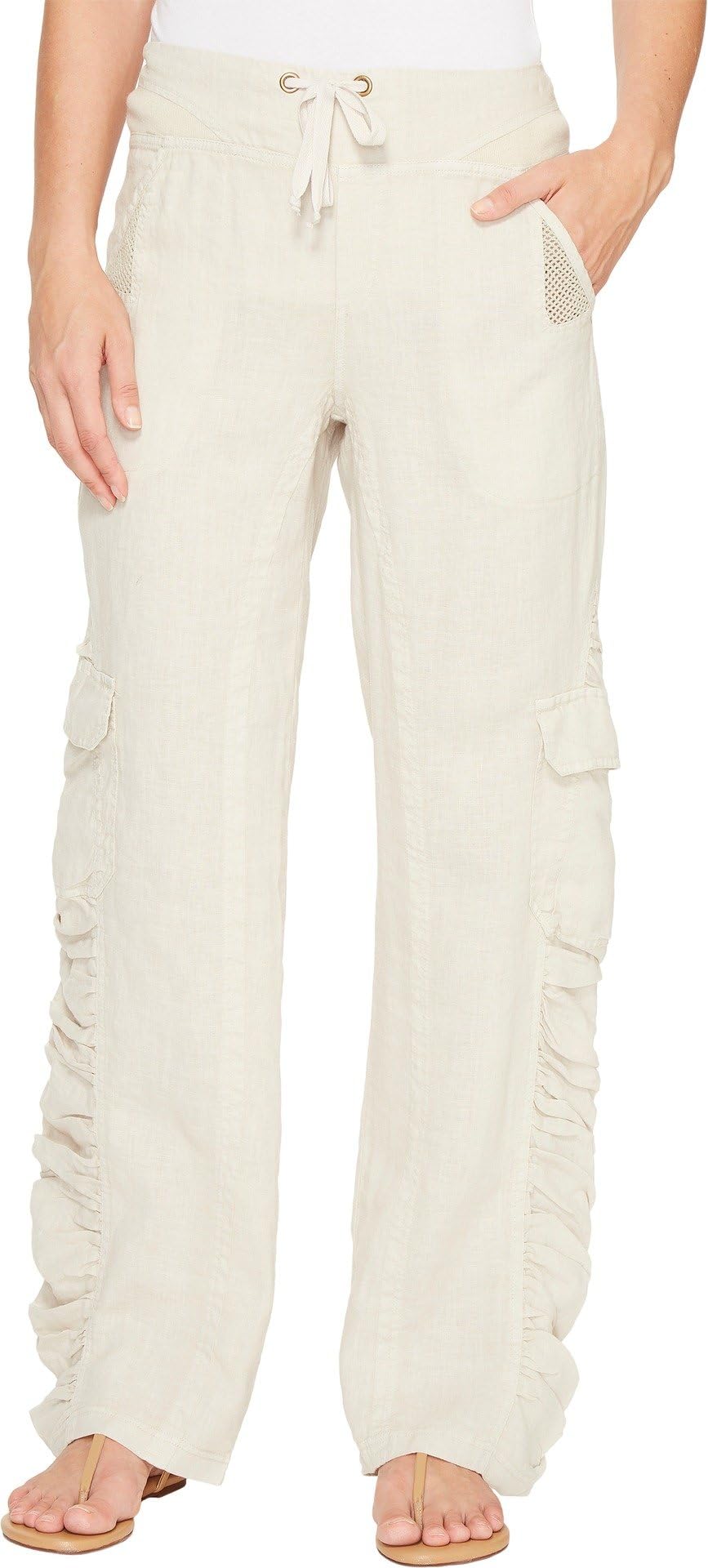 XCVI Monte Carlo Linen Pants North Star MD (Women's 8-10) 32